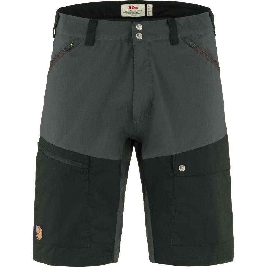 Abisko Midsummer Shorts M Dark Grey-Black Fjällräven