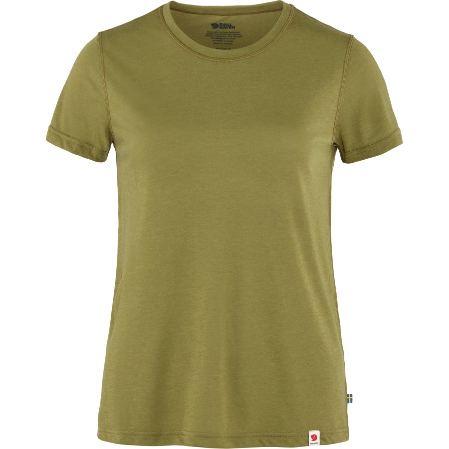 Moss Green Fjällräven High Coast Lite T-Shirt W