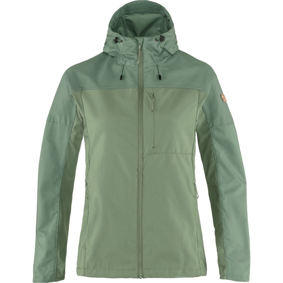 Jade Green-Patina Green Abisko Midsummer Jacket W Fjällräven