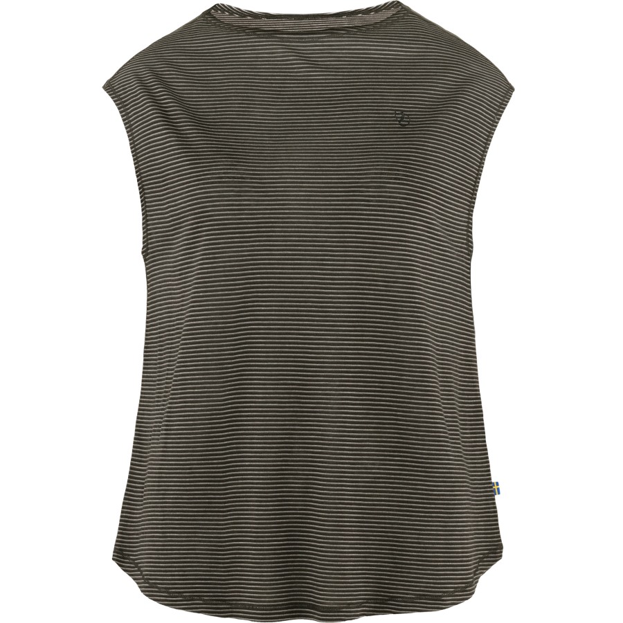 High Coast Cool T-Shirt W Fjällräven Brand Dark Grey
