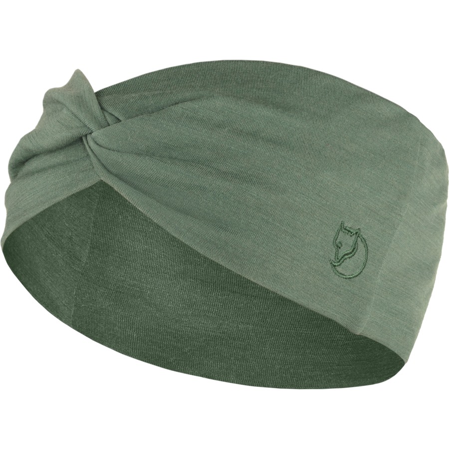 Abisko Wool Headband Patina Green Fjällräven