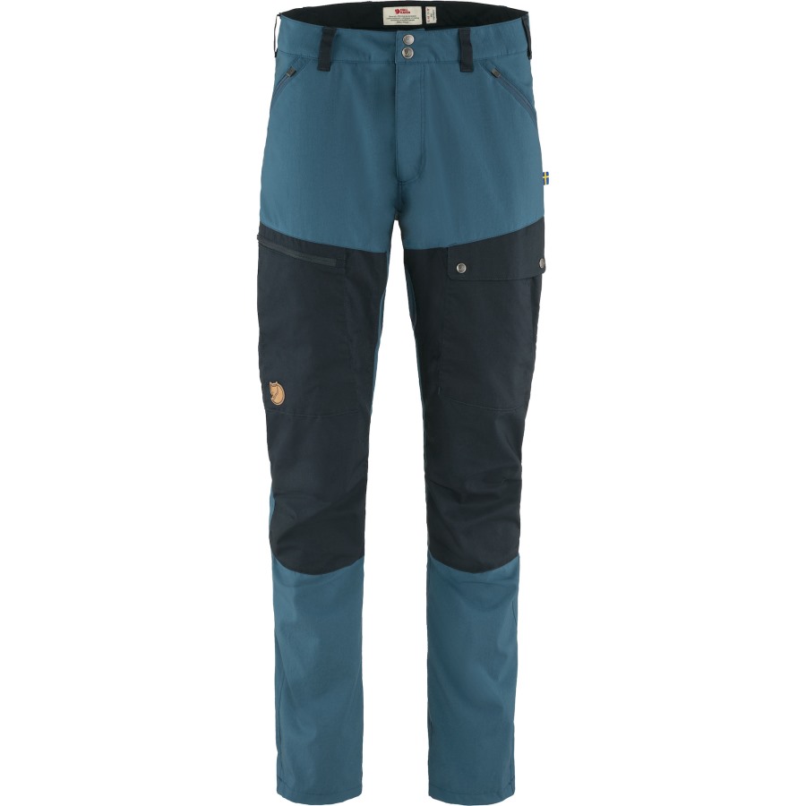 Indigo Blue-Dark Navy Fjällräven Abisko Midsummer Trousers M Long