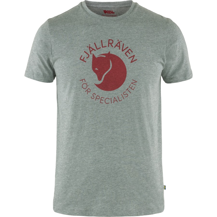 Fox T-Shirt M Fjällräven Grey Melange