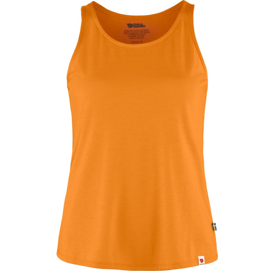 High Coast Lite Tank Top W Spicy Orange Fjällräven