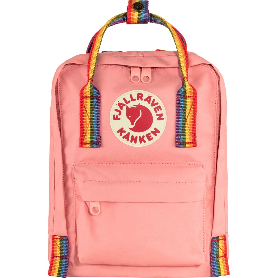 Fjällräven Pink-Rainbow Pattern Kånken Rainbow Mini