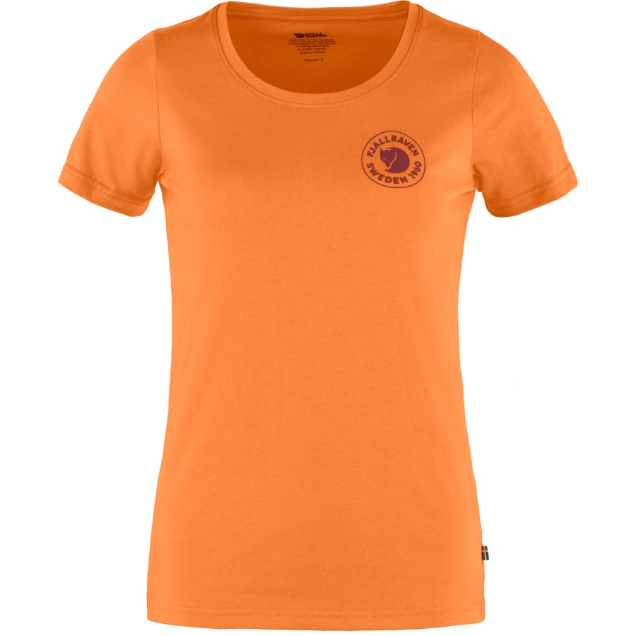 Spicy Orange 1960 Logo T-Shirt W Fjällräven Brand