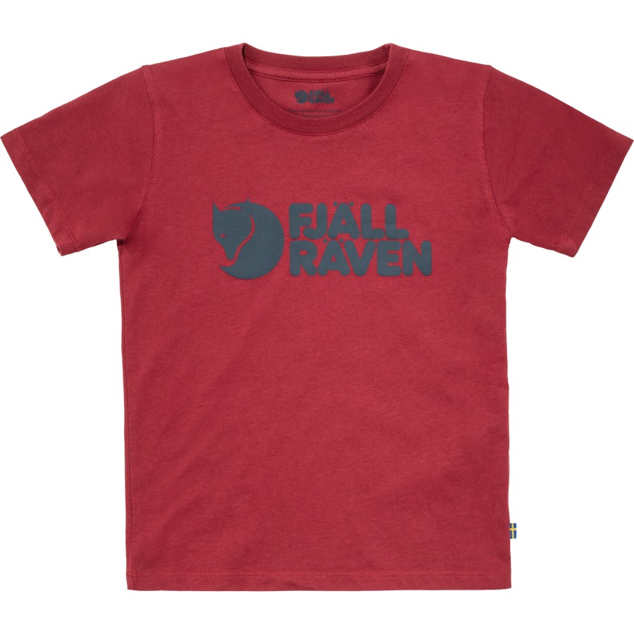 Kids Logo T-Shirt Pomegranate Red Fjällräven