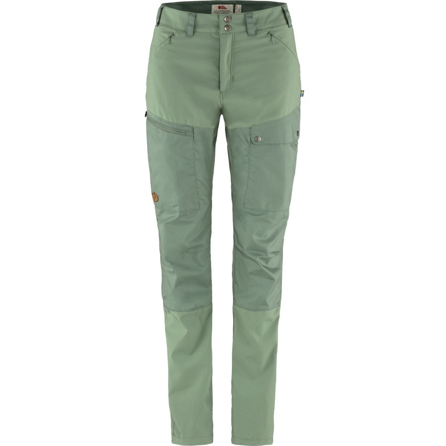 Jade Green-Patina Green Fjällräven Abisko Midsummer Trousers W Reg