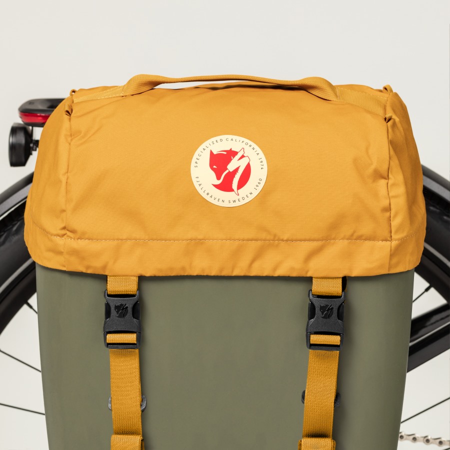 S/F Cave Lid Pack Ochre Fjällräven Brand