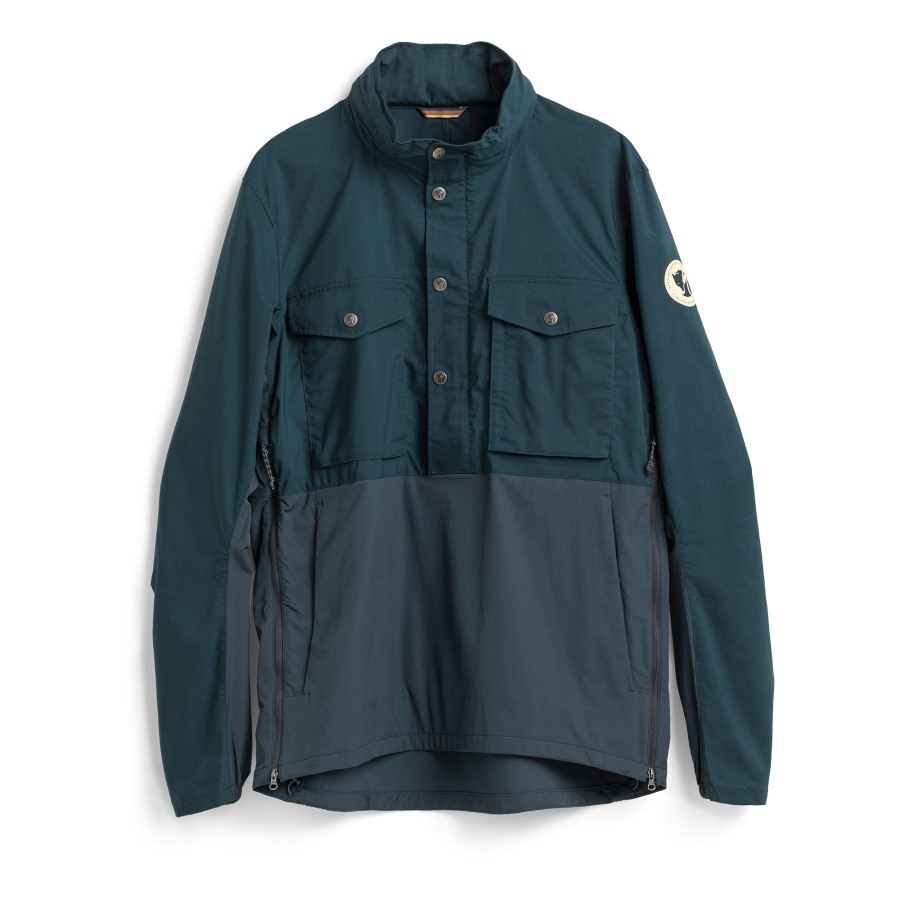 Navy S/F Räven Anorak M Fjällräven