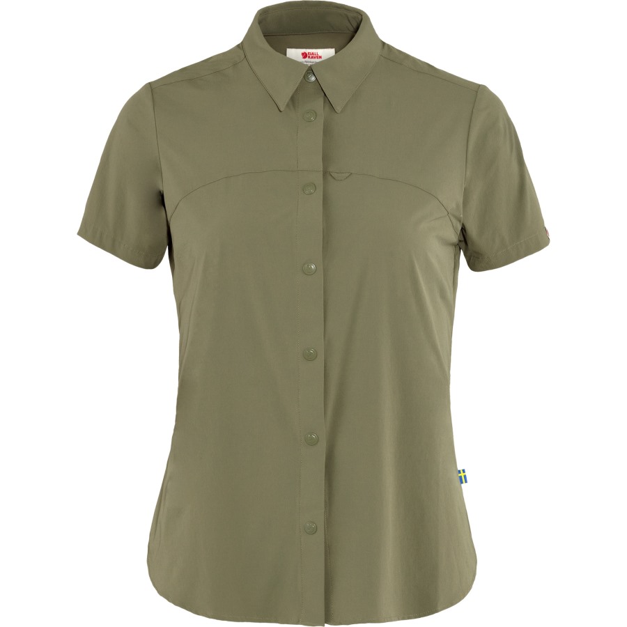 Fjällräven High Coast Lite Shirt Ss W Green