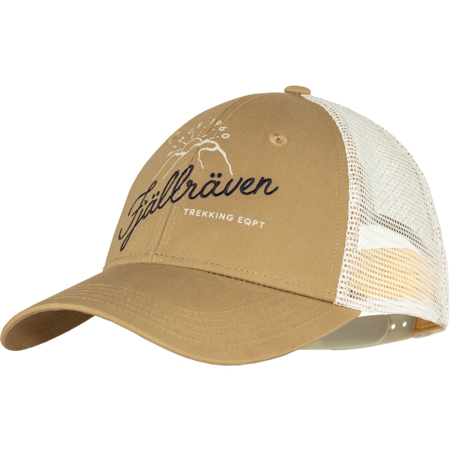 Fjällräven Buckwheat Brown Sunrise Långtradarkeps