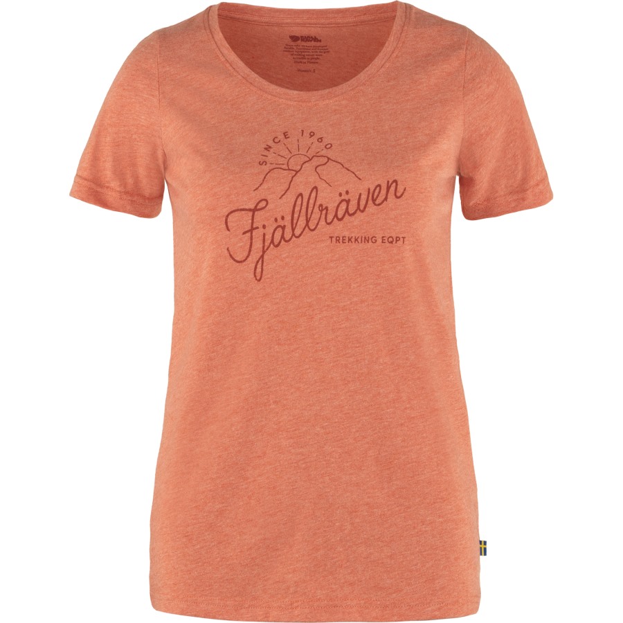 Fjällräven Sunrise T-Shirt W Rowan Red-Melange