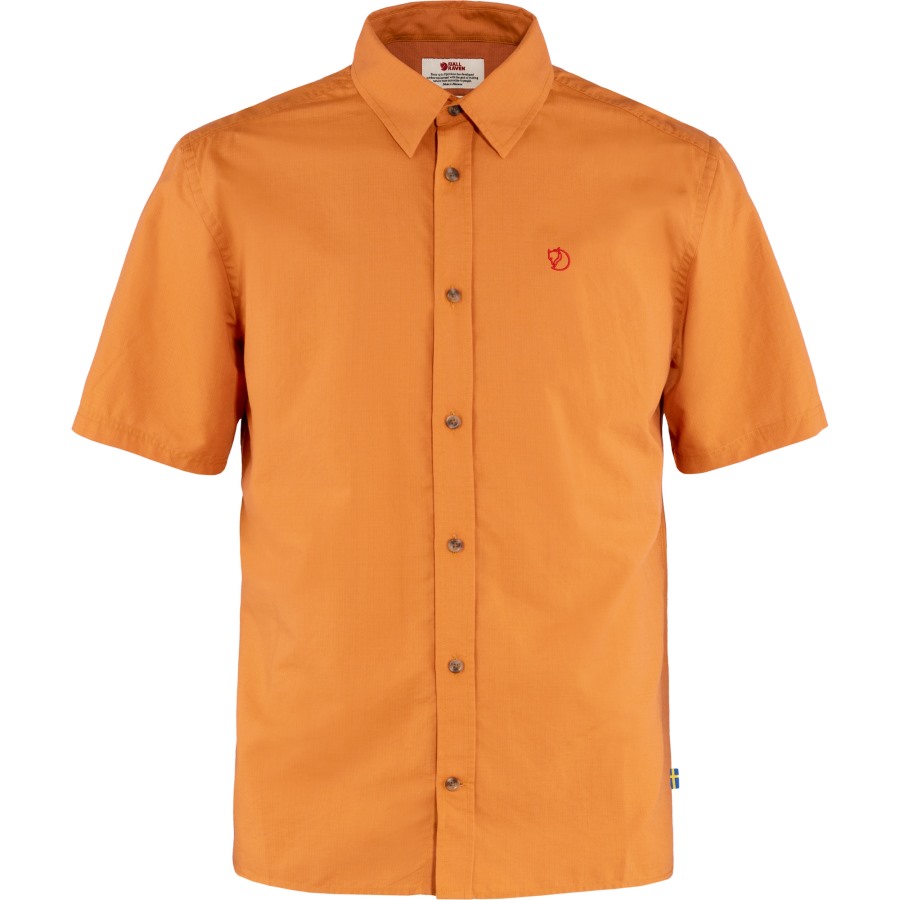 Fjällräven Spicy Orange Övik Lite Shirt Ss M