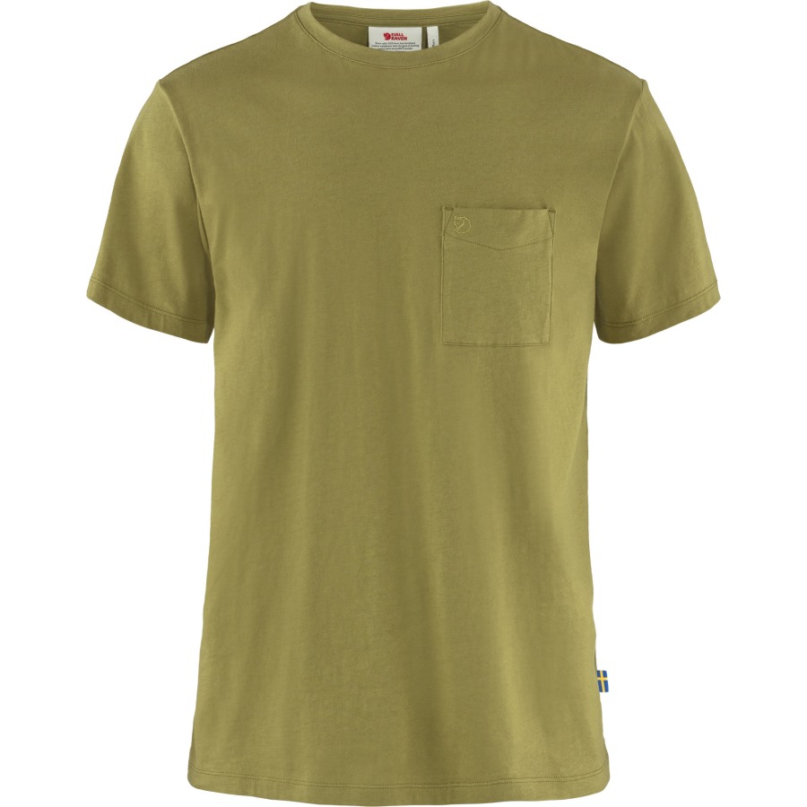 Moss Green Fjällräven Övik T-Shirt M