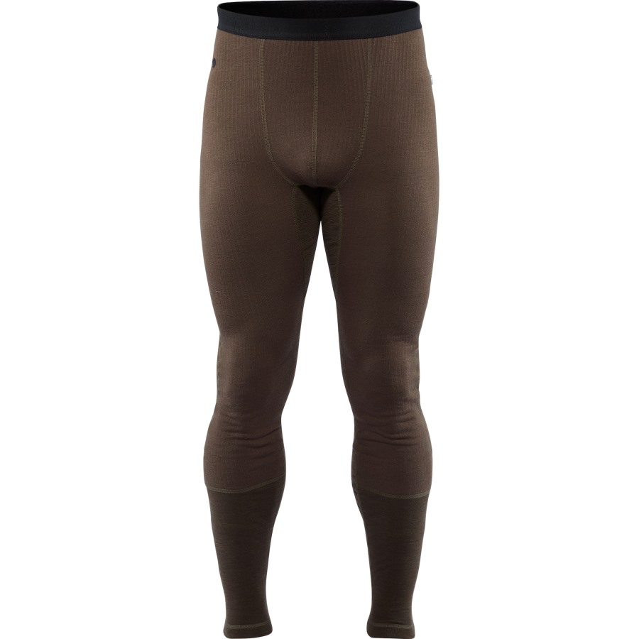 Dark Olive Fjällräven Värmland Woolterry Long Johns M