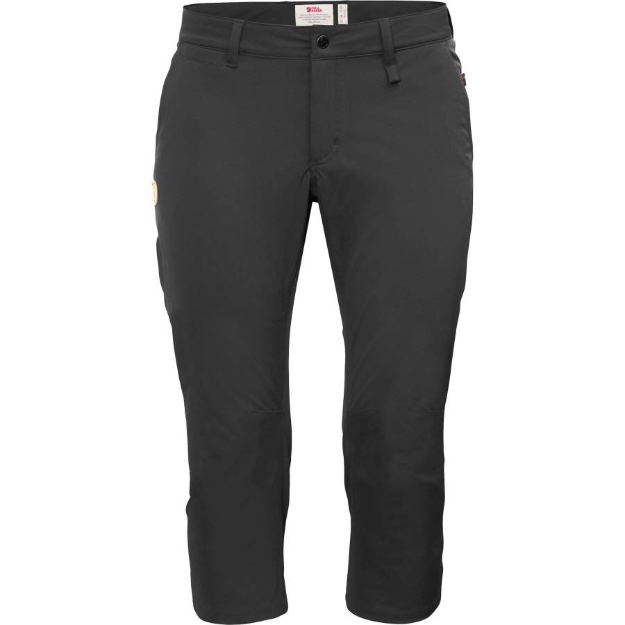 Dark Grey Abisko Capri Trousers W Fjällräven