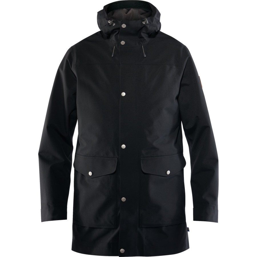 Fjällräven Black Greenland Eco-Shell Jacket M