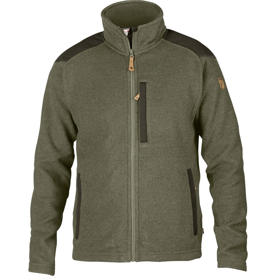 Fjällräven Buck Fleece M Laurel Green-Deep Forest