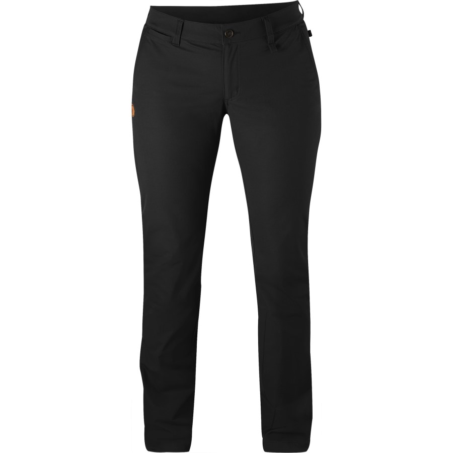 Abisko Stretch Trousers W Reg Fjällräven Black