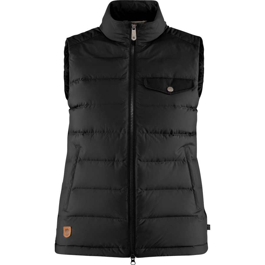 Black Fjällräven Greenland Down Liner Vest W