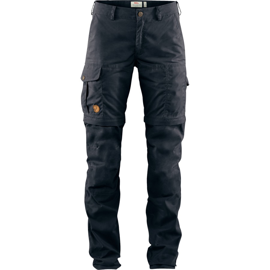 Fjällräven Dark Navy Karla Pro Zip-Off Trousers W
