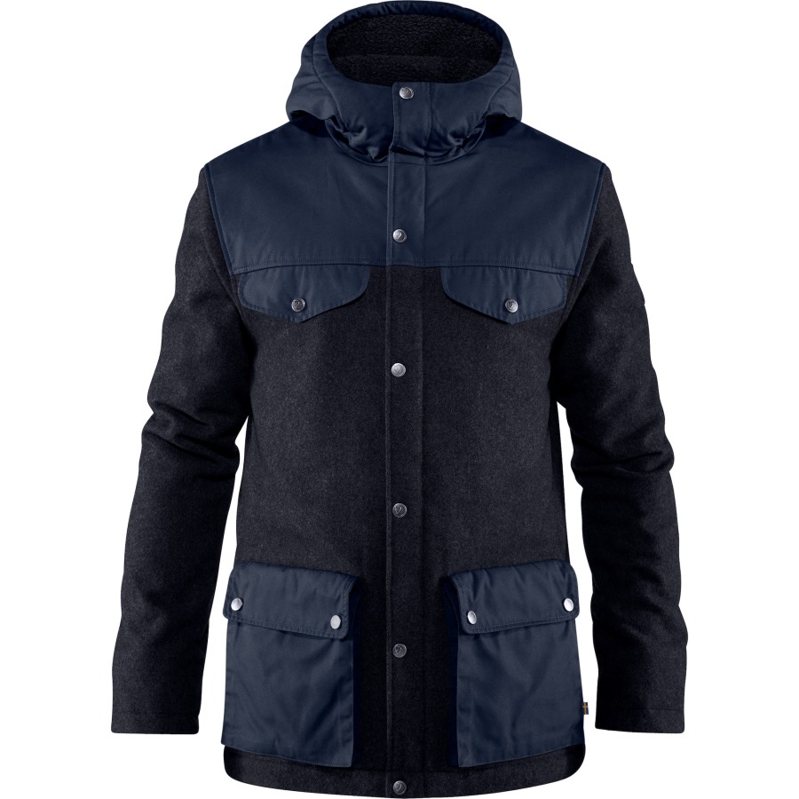 Greenland Re-Wool Jacket M Fjällräven Night Sky