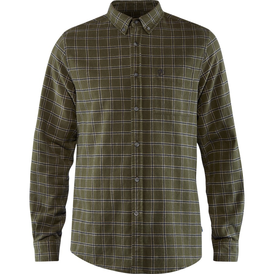 Deep Forest Fjällräven Övik Flannel Shirt M