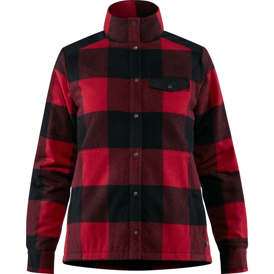 Fjällräven Canada Wool Padded Jacket W Red
