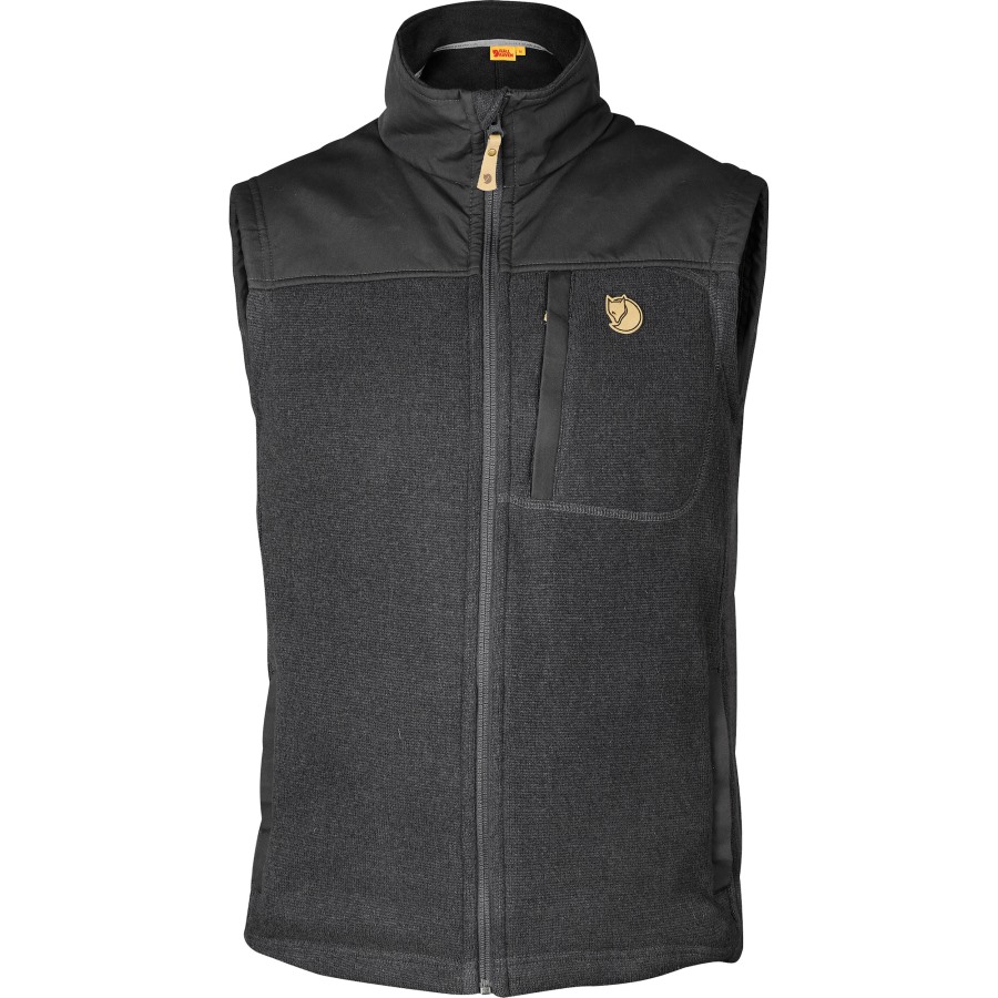 Graphite Buck Fleece Vest M Fjällräven Brand