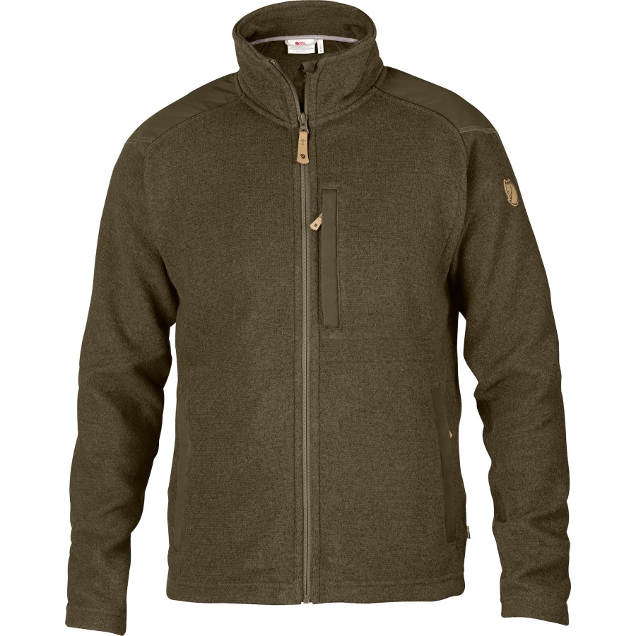 Buck Fleece M Dark Olive Fjällräven