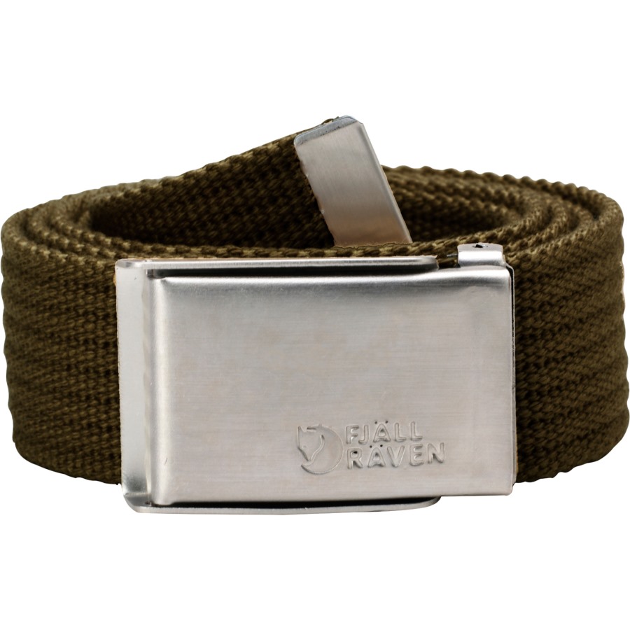 Merano Canvas Belt Dark Olive Fjällräven
