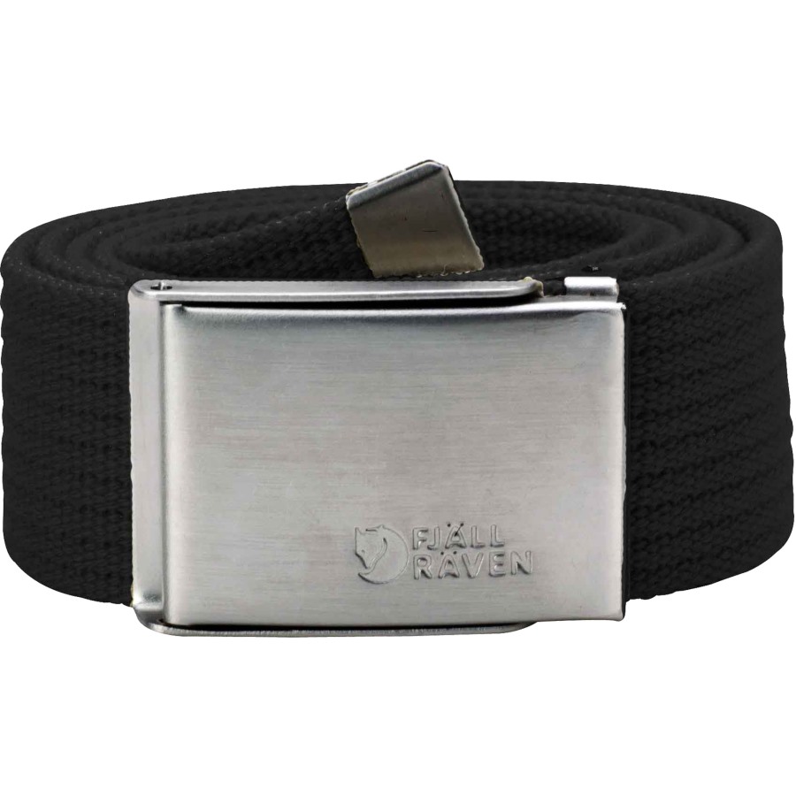 Black Fjällräven Canvas Belt