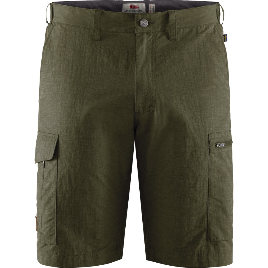 Laurel Green Fjällräven Travellers Mt Shorts M