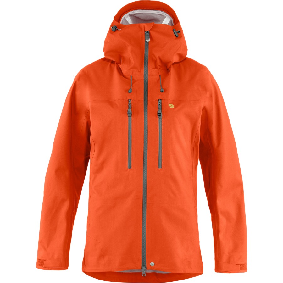 Bergtagen Eco-Shell Jacket W Fjällräven Hokkaido Orange