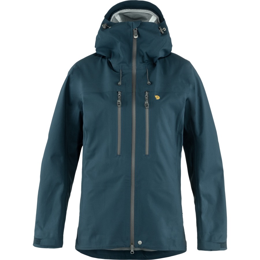 Mountain Blue Fjällräven Bergtagen Eco-Shell Jacket W