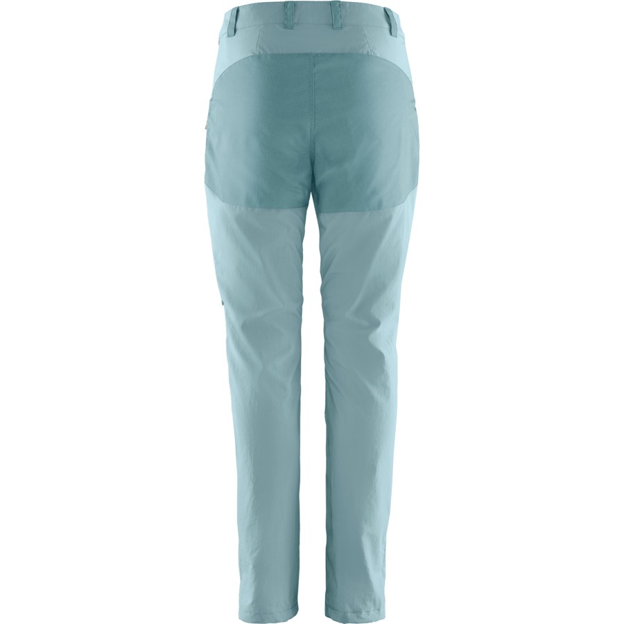 Abisko Midsummer Trousers W Short Fjällräven Mineral Blue-Clay Blue