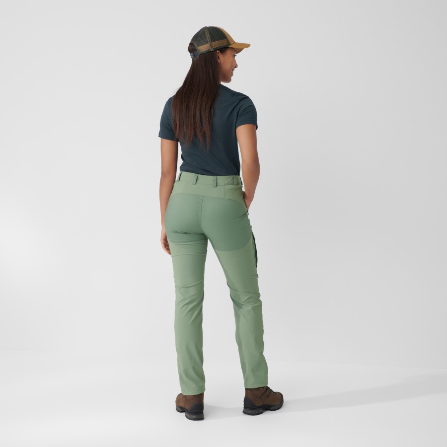 Fjällräven Abisko Midsummer Trousers W Reg Mineral Blue-Clay Blue