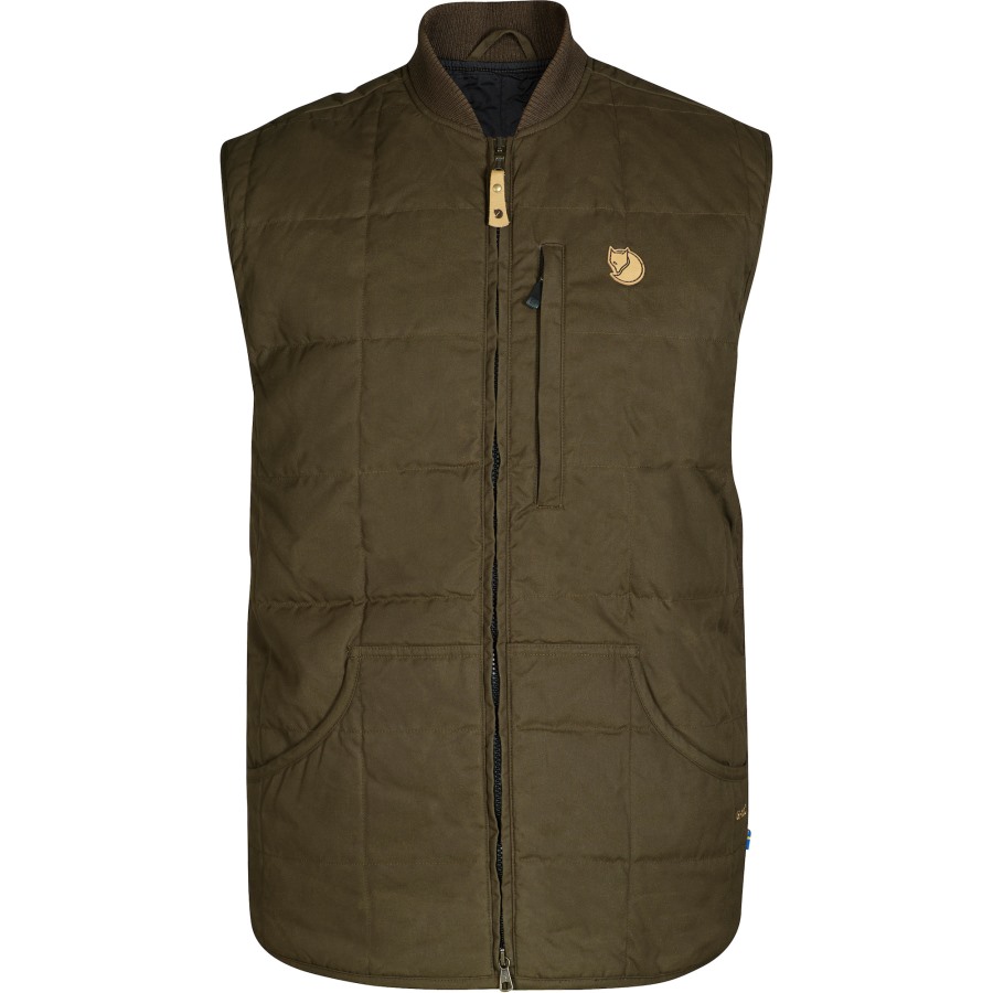 Grimsey Vest M Fjällräven Dark Olive
