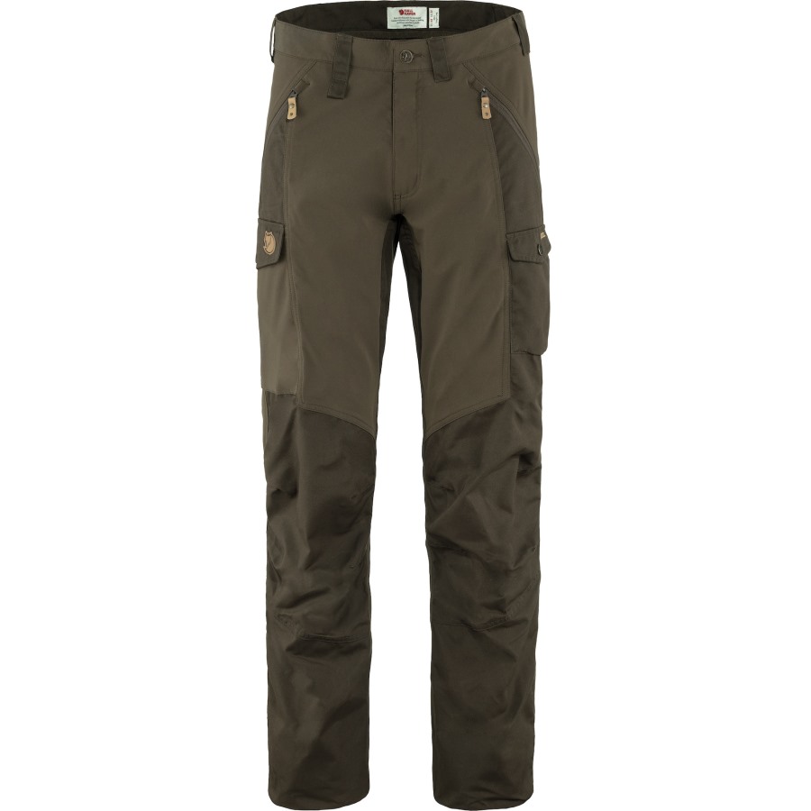 Fjällräven Dark Olive Abisko Trousers M Long