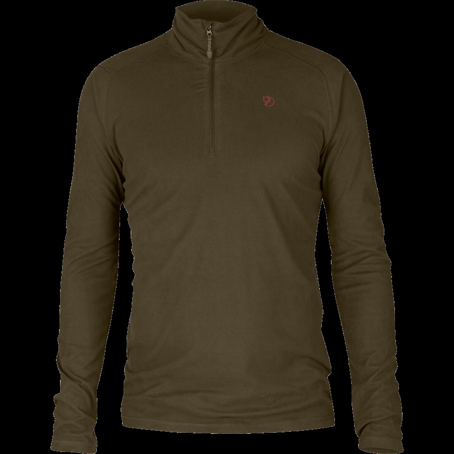 Pine Half Zip M Fjällräven Dark Olive