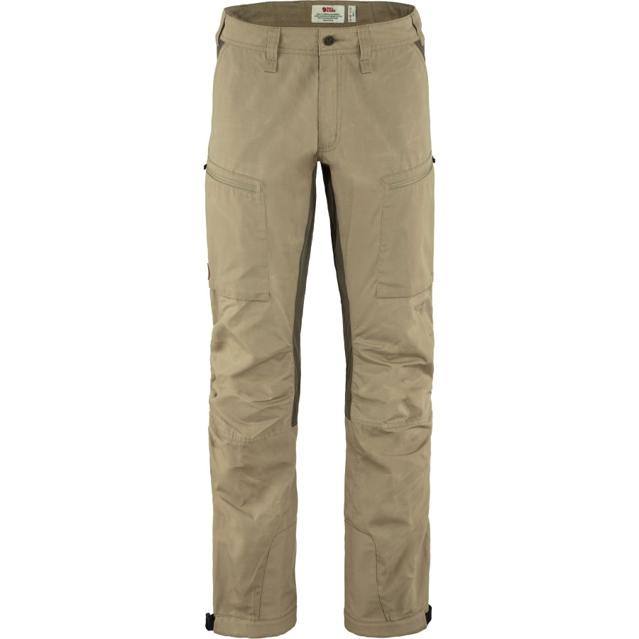 Abisko Lite Trekking Trousers M Reg Fjällräven Sand
