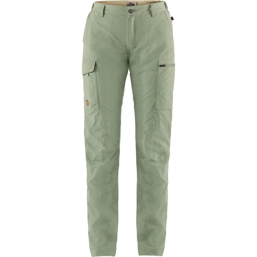 Sage Green Fjällräven Travellers Mt Trousers W