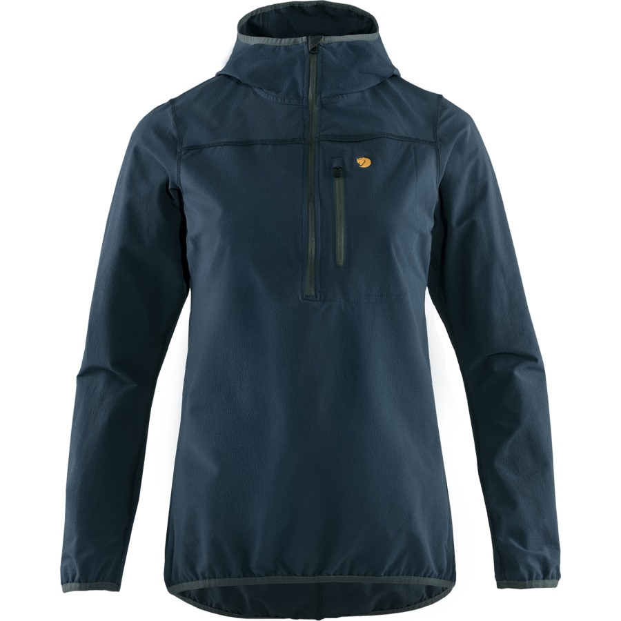 Mountain Blue Bergtagen Stretch Half Zip W Fjällräven
