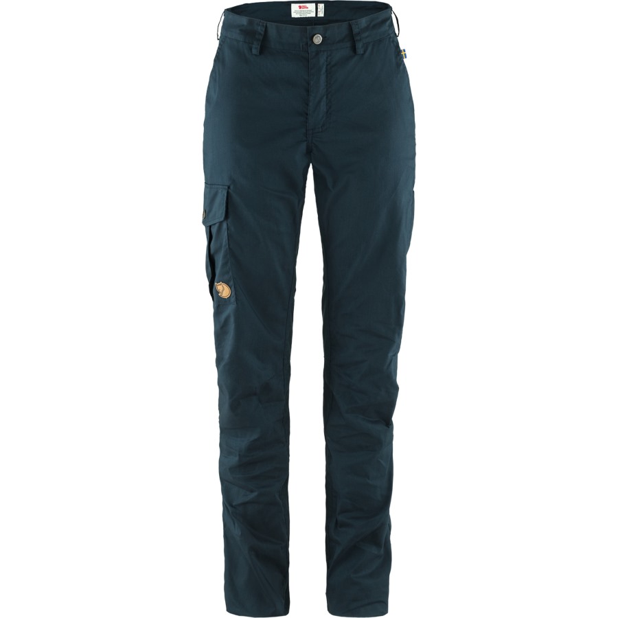Fjällräven Dark Navy Karla Lite Curved Trousers W