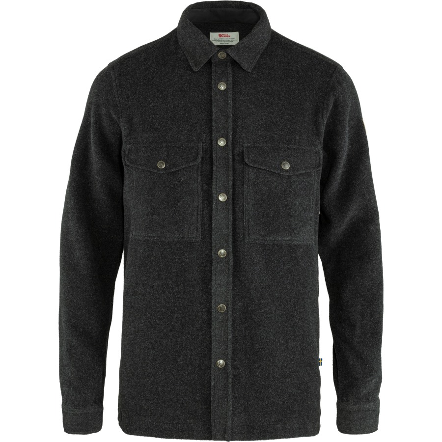 Dark Grey Canada Shirt Solid M Fjällräven