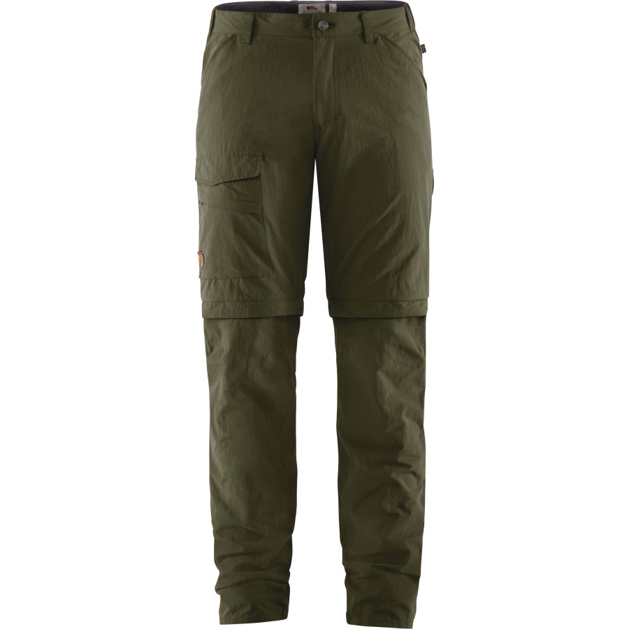 Travellers Mt Zip-Off Trousers M Laurel Green Fjällräven