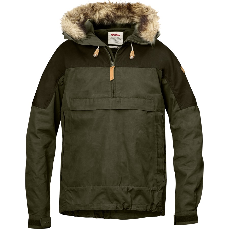 Laurel Green-Deep Forest Fjällräven Singi Anorak M