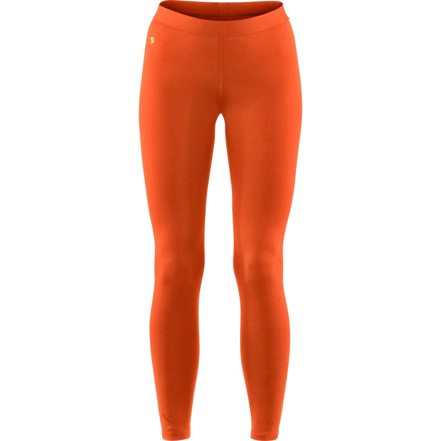 Bergtagen Thinwool Long Johns W Hokkaido Orange Fjällräven