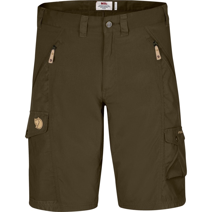 Fjällräven Brand Dark Olive Abisko Shorts M